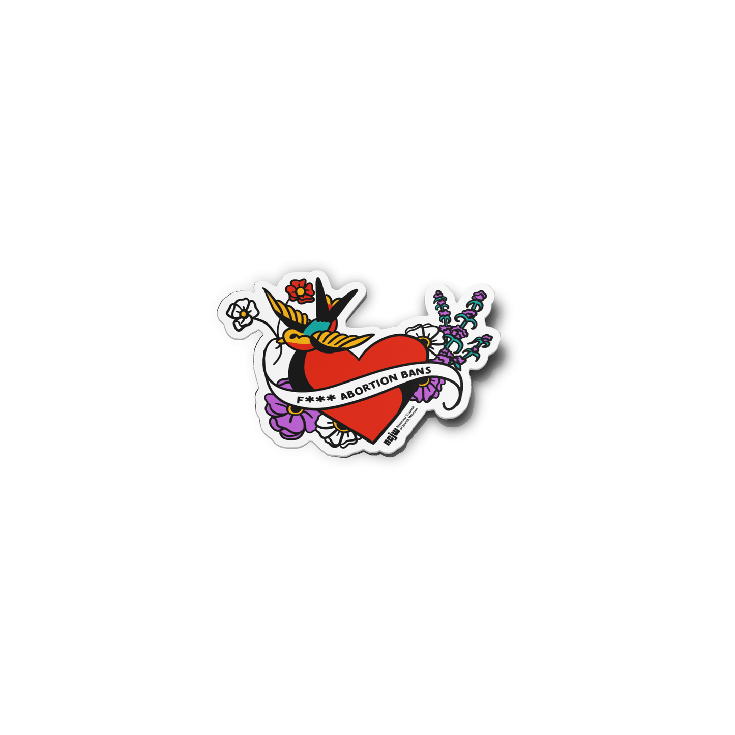 F*** Abortion Bans Sticker
