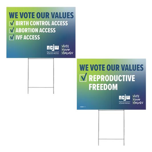 Reproductive Sign Yard Signs – NCJW