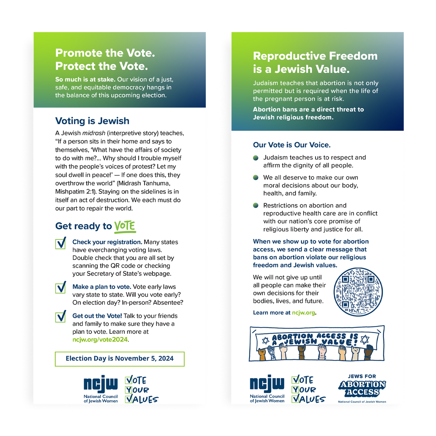 Voter Education Cards