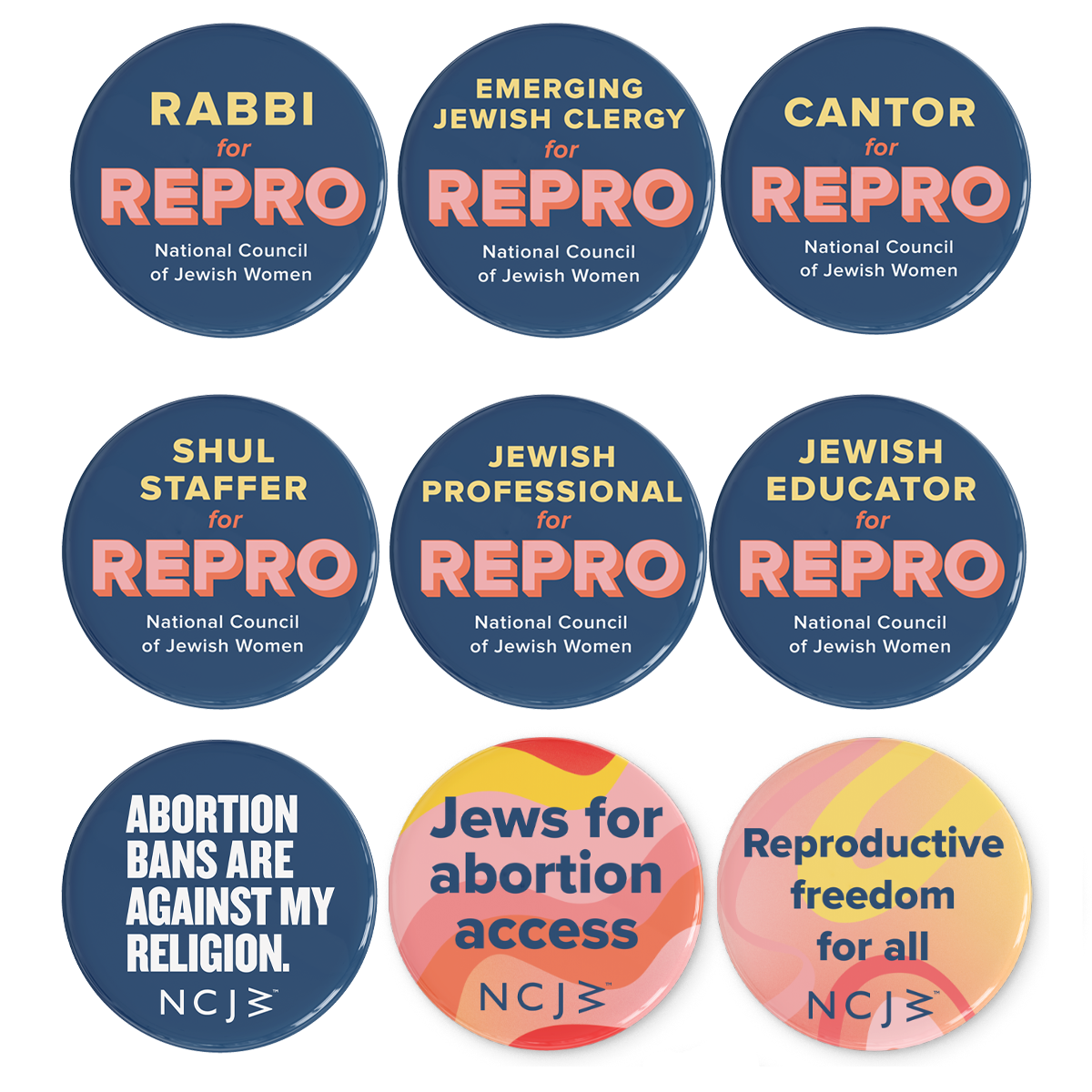 Repro Freedom Buttons